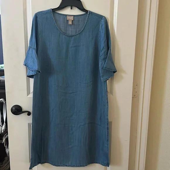 Chicos Denim dress size 1